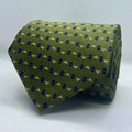 Olive Crest Heritage Silk Broad Tie