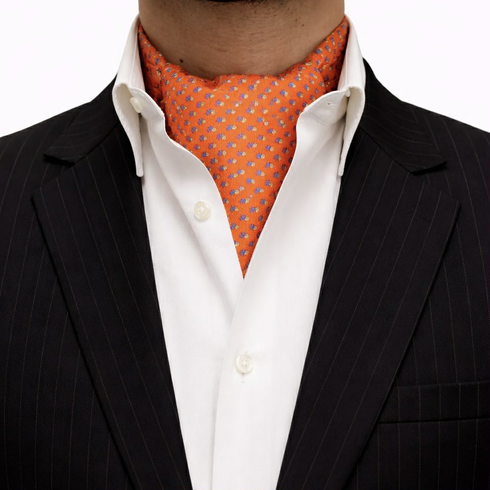 Rust Royal Swirl Cravat