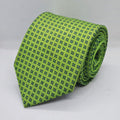 100% Polyester Green Floral Tie