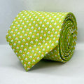 Lime Bunny Fresh Polyester Tie