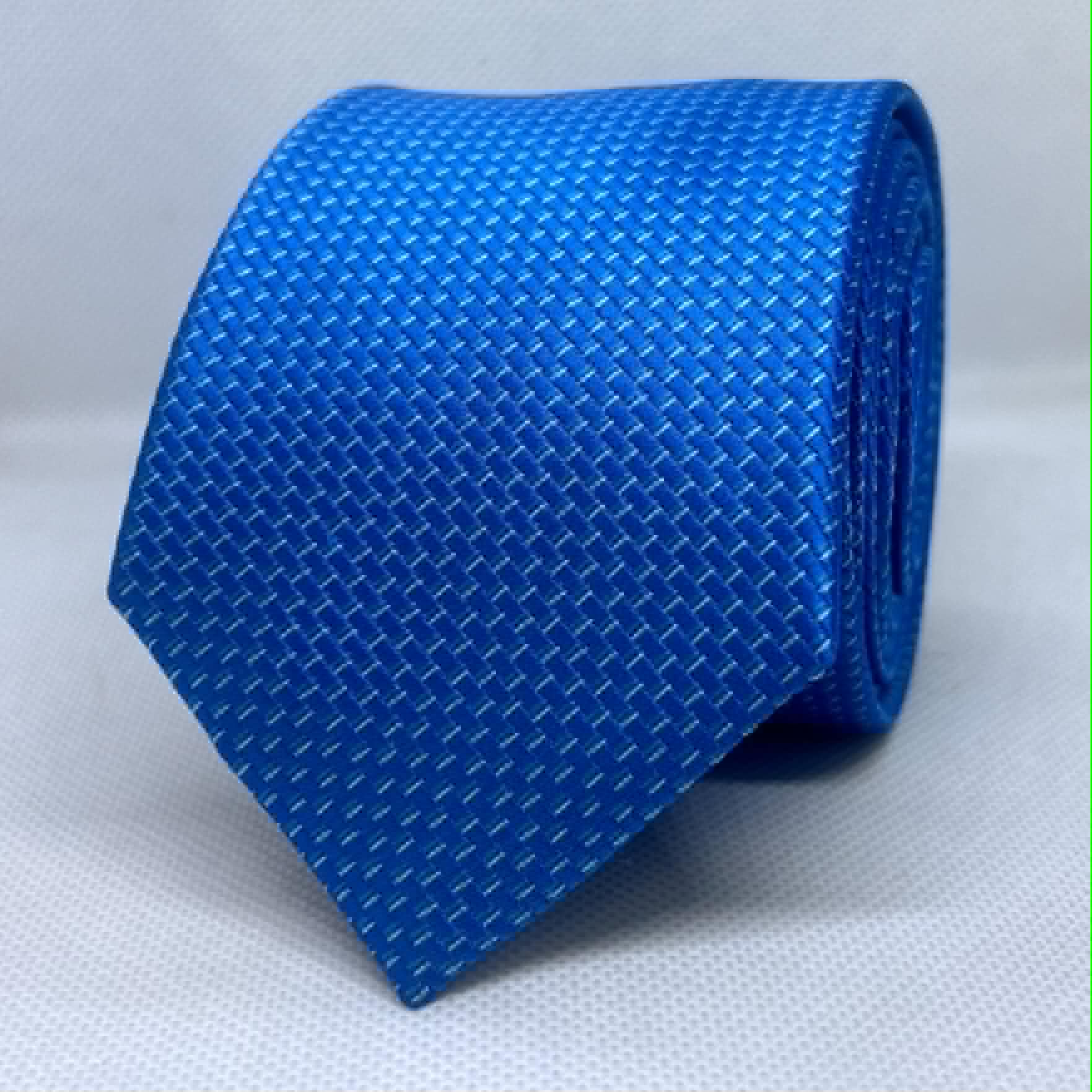 Royal Blue Microfiber Tie