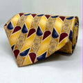 Royal Gold Burgundy Heritage Broad Silk Tie