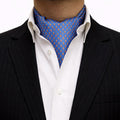 Sapphire Motif Classic Cravat