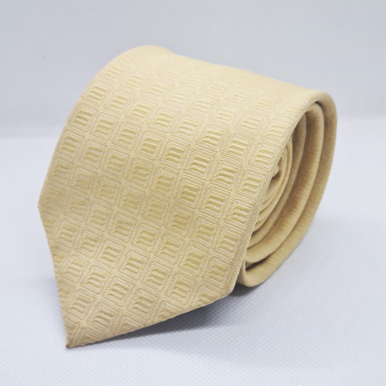 100% Polyester Mustard Tie