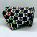Black Base Chillis Broad Polyester Tie