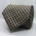 Ebony Heritage Geometric Polyester Broad Necktie