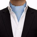 Sky Blue Bunny Pattern Cravat