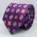 Violet Garden Luxury Silk Necktie