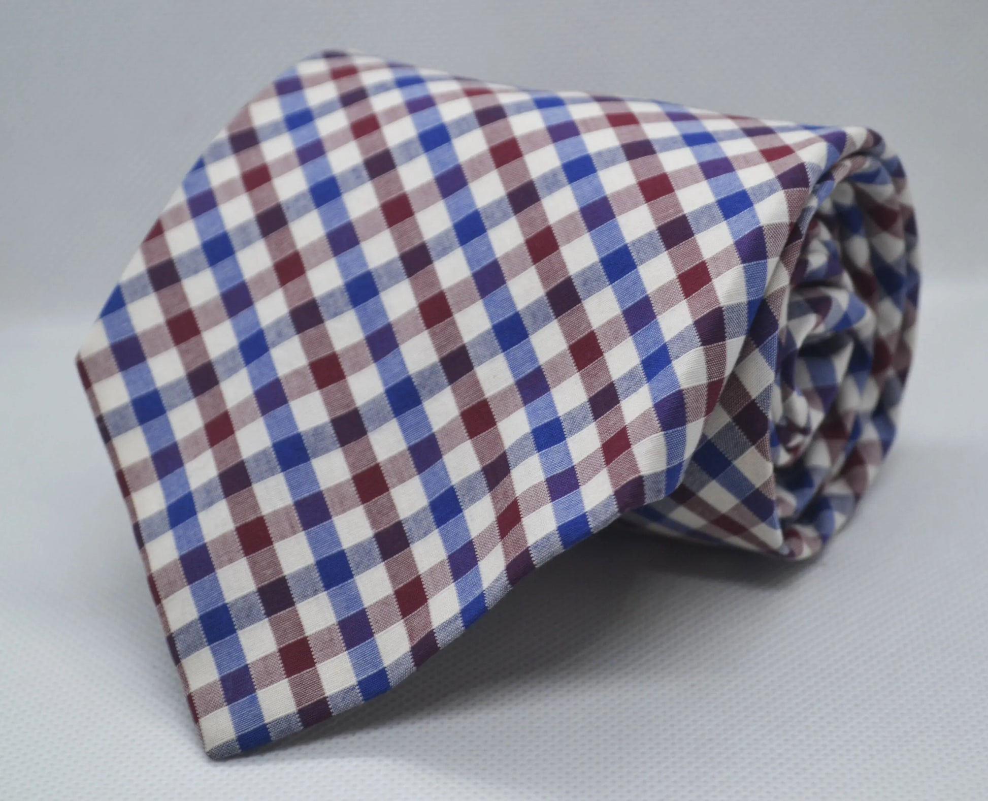 100% Cotton Crosscheck Tie