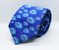 100% Polyester Blue Orbit Tie