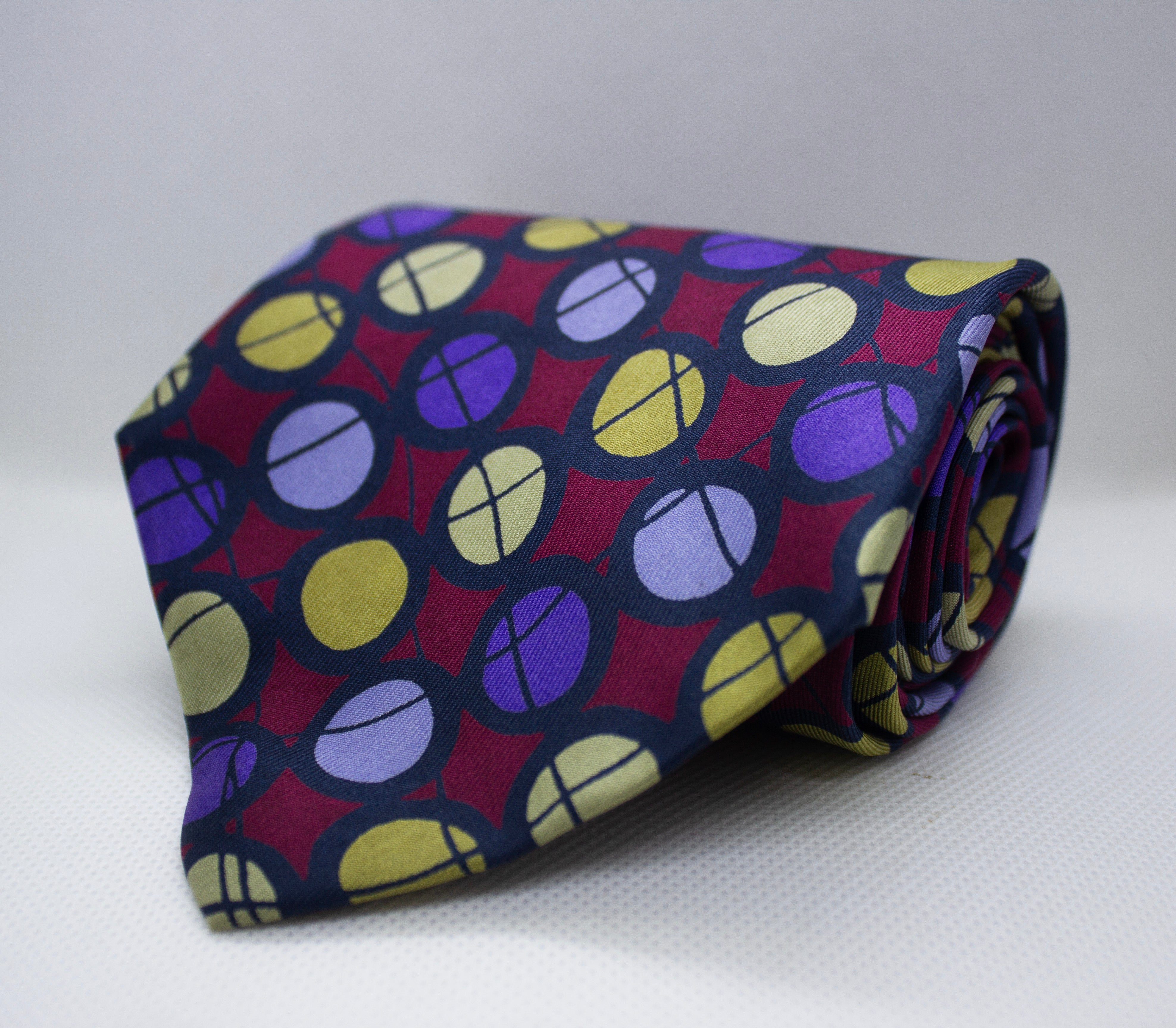 100% Silk Retro Orbit Tie – Vogue Bazar