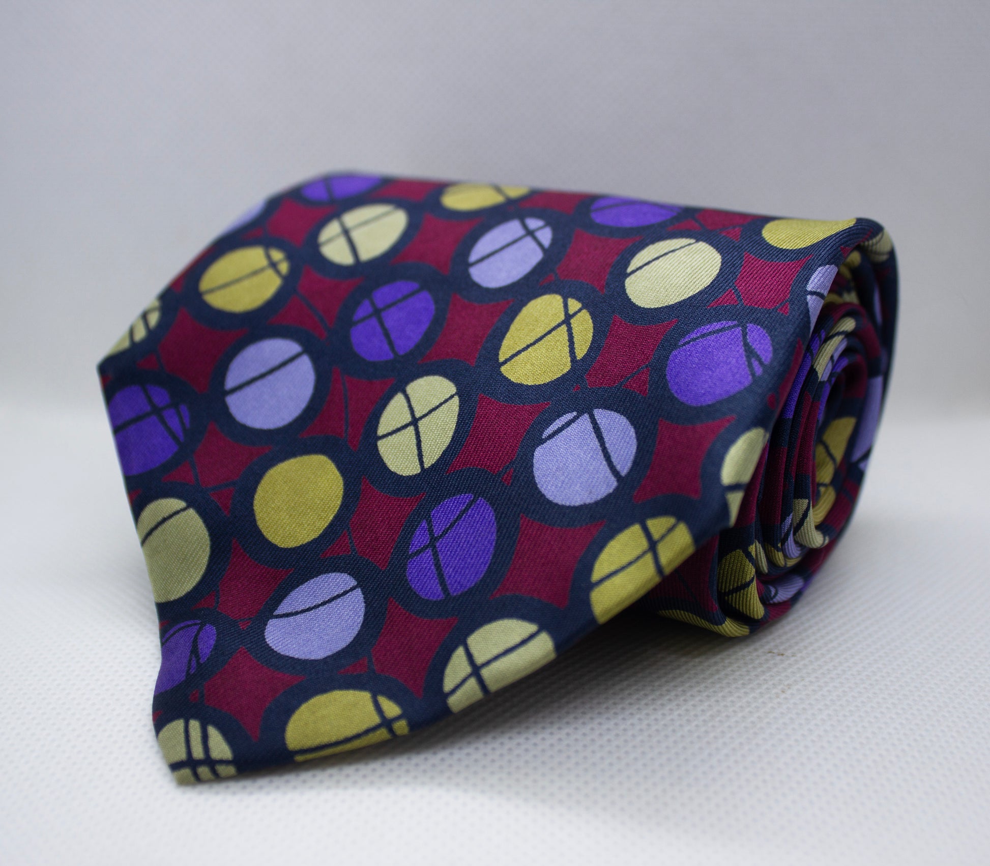 100% Silk Retro Orbit Tie