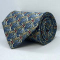 Muted Olive Green Broad Silk Tie