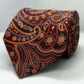 Rustwood Heritage Floral Paisley Silk Broad Necktie