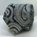 Monarch Noir Paisley Silk Tie