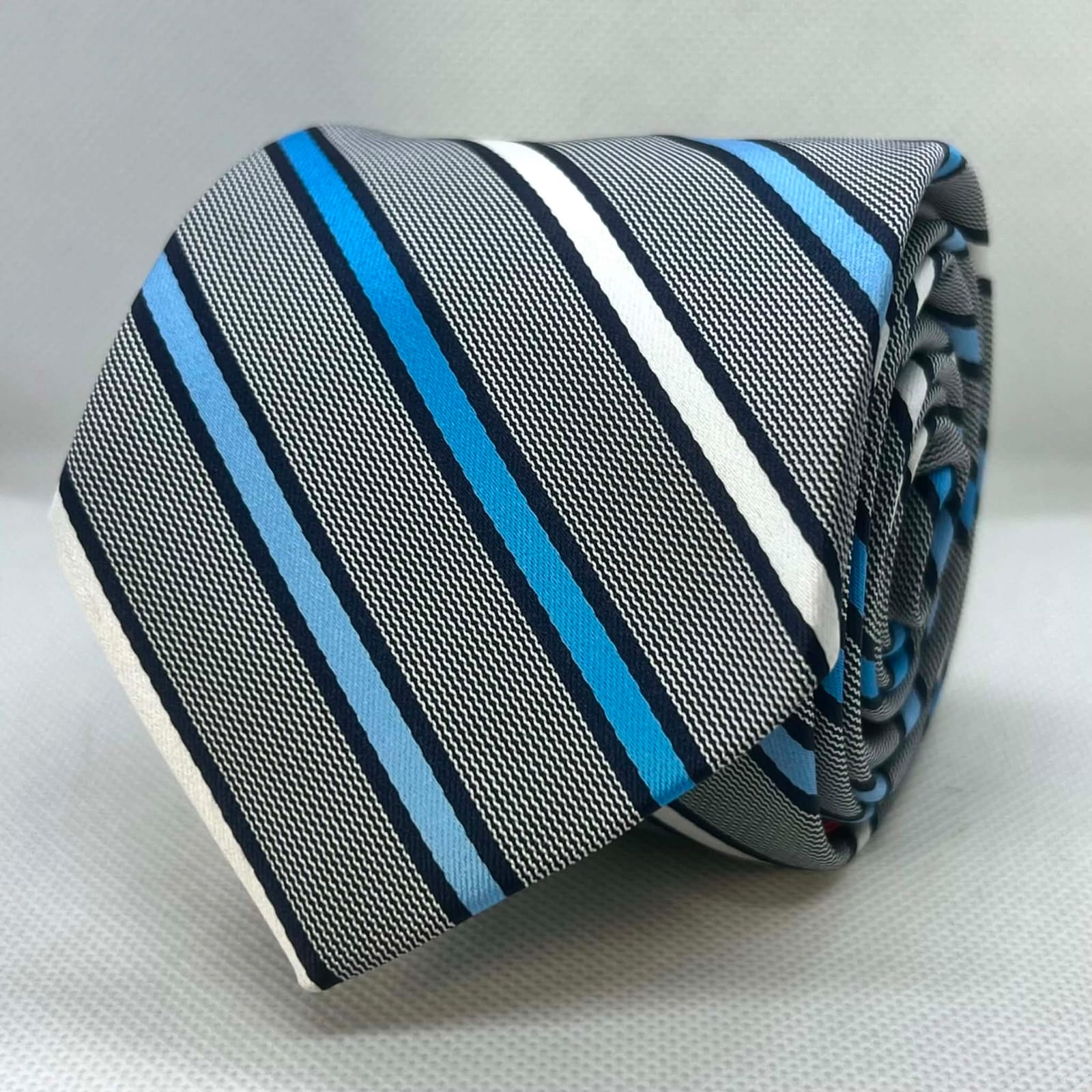 Blue Meridian Polyester Necktie