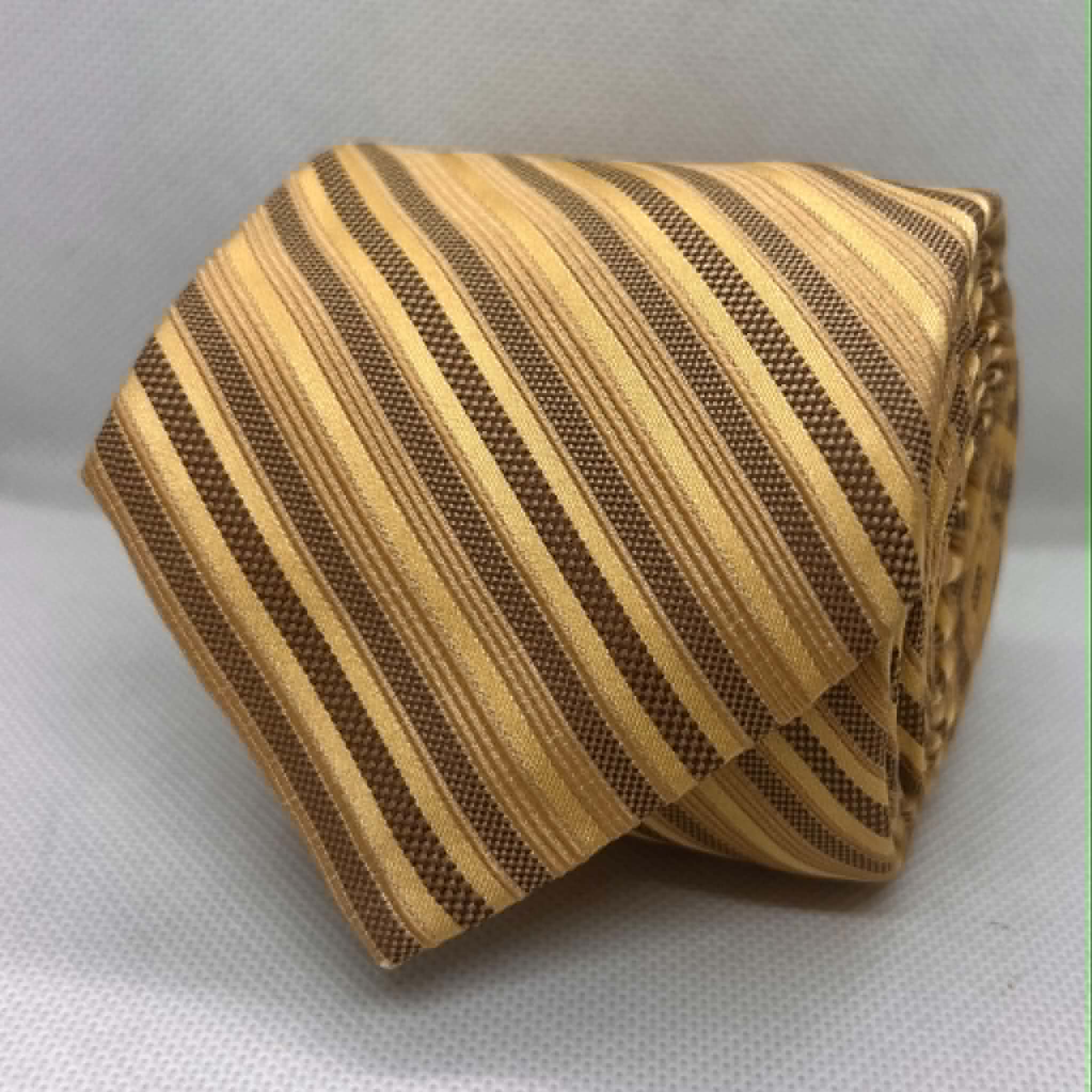 Honey Bronze Classic Woven Silk Tie