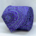 Royal Purple Heritage Paisley Silk Tie