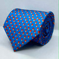 Sapphire Motif Classic Polyester Tie