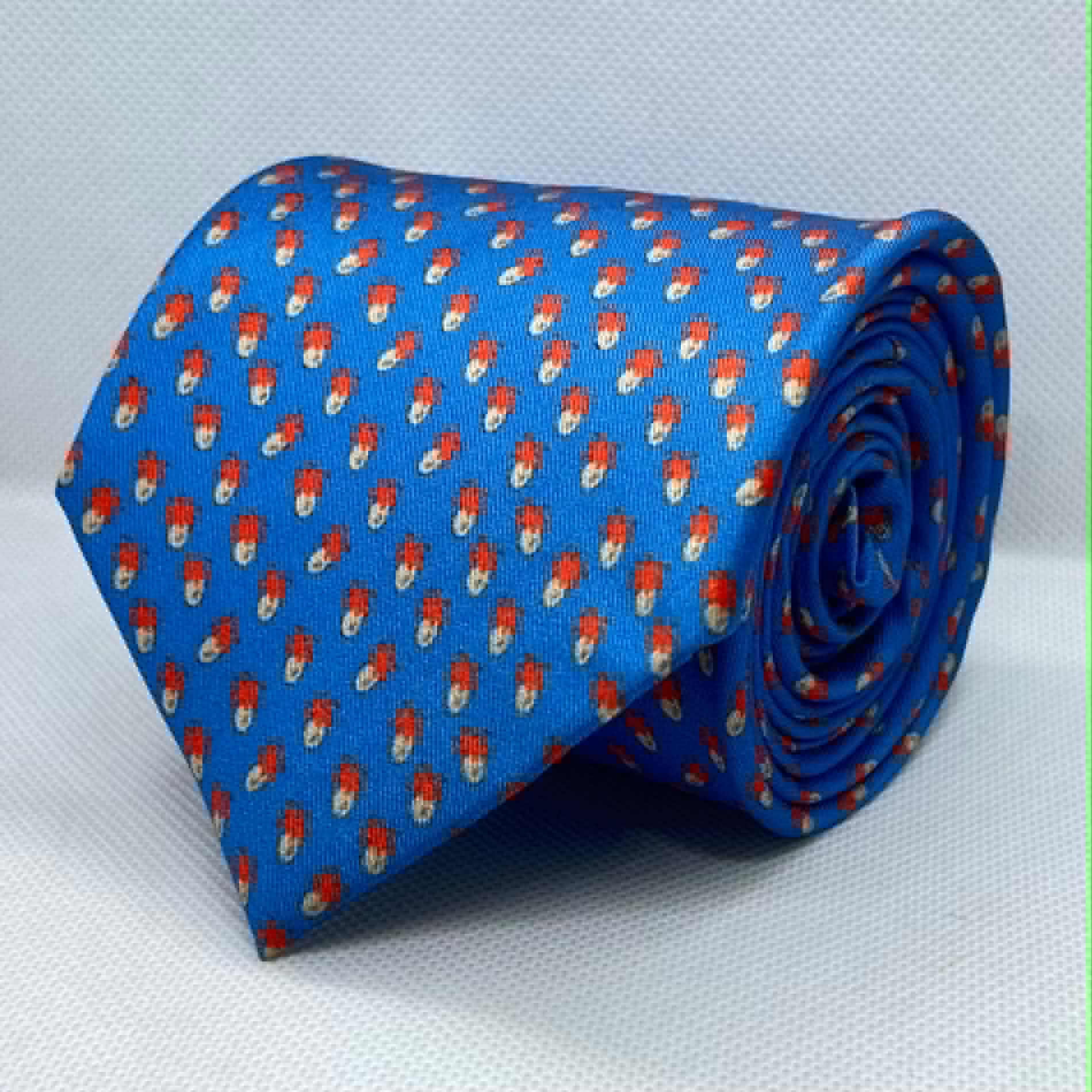 Sapphire Motif Classic Polyester Tie