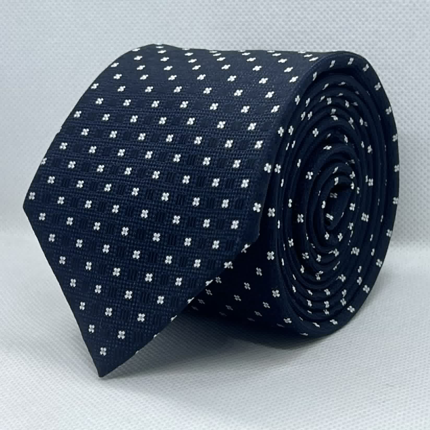 Black Micro Polyester Tie