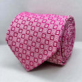 Pink Polyester Tie