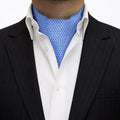 Royal Blue Floral Cravat