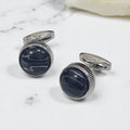 Sterling Eclipse Cufflinks