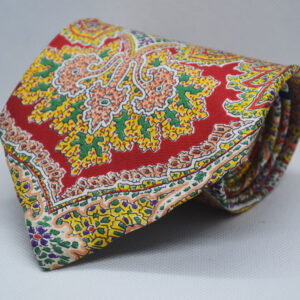 100% Silk Heavy Paisley Broad Tie